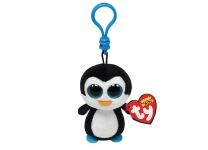 Λούτρινο με Κλιπ Πιγκουίνος 4.5cm TY Beanie Boos