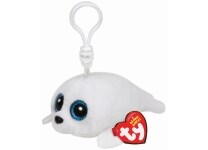 Λούτρινο με Κλιπ Φώκια Λευκή 8.5cm TY Beanie Boos