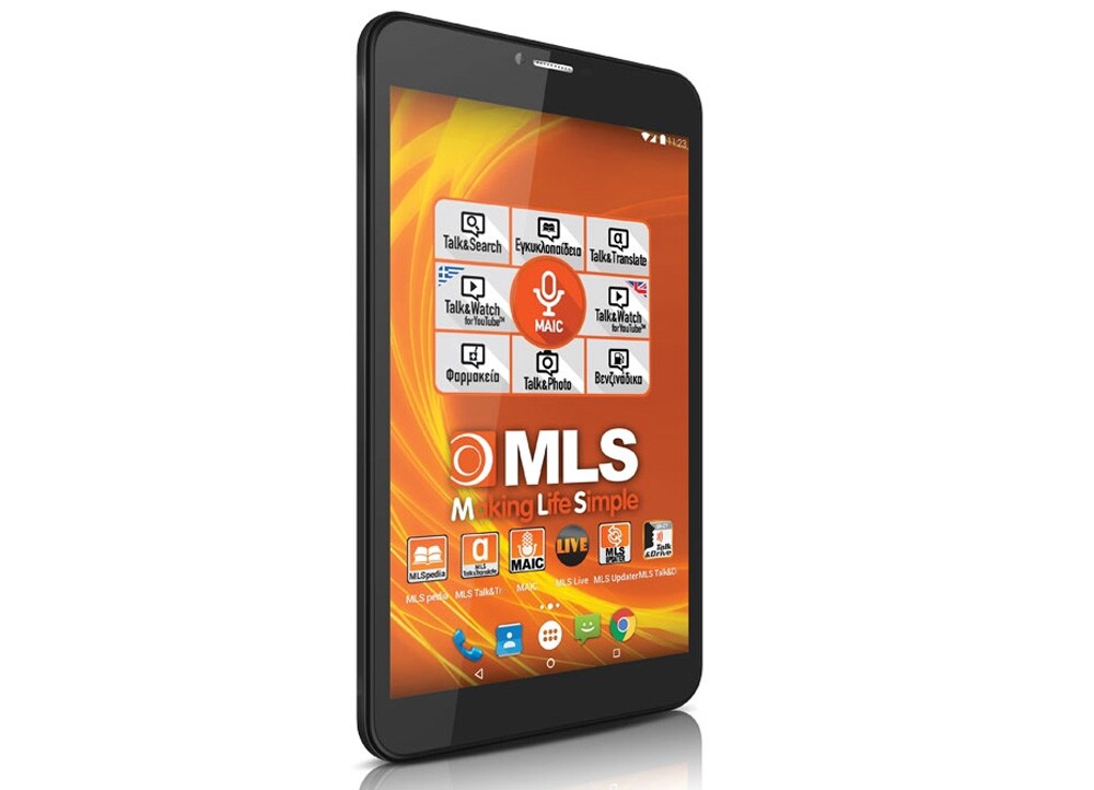 MLS Jet Tablet 8" 16GB 3G Μαύρο Multirama.gr