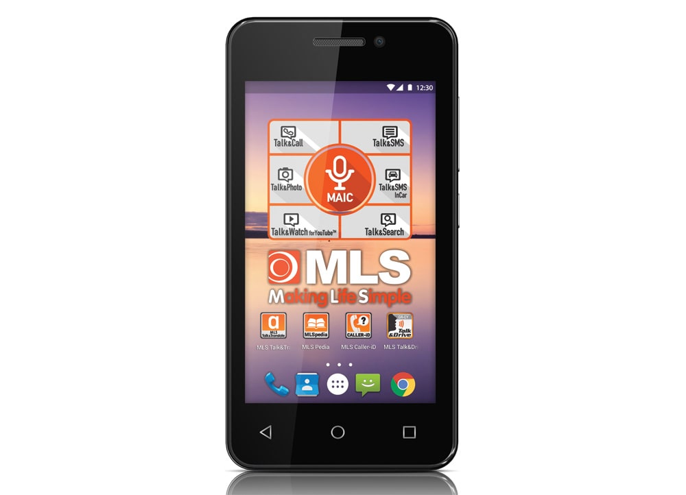 MLS Status Μαύρο Dual Sim Smartphone Multirama.gr