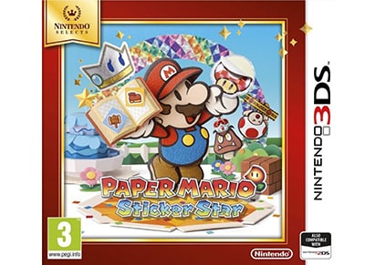 Paper Mario: Sticker Star Selects – 3DS/2DS Game
