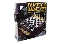 Επιτραπέζιο Ξύλινο Game Center 10σε1