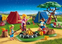 PLAYMOBIL 6888 Σκηνές Με Παιδάκια και Φωτιά LED