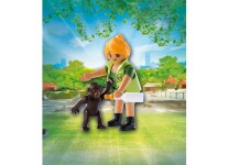 PLAYMOBIL 9074 Εκπαιδεύτρια Ζώων με Μικρό Γορίλα