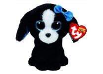 Λούτρινο Σκύλος Άσπρο-Γκρι 40cm TY Beanie Boos