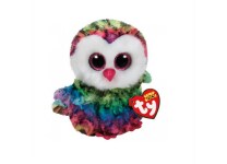 Λούτρινο Κουκουβάγια Πολύχρωμη 15cm TY Beanie Boos