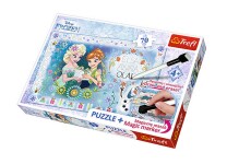Παζλ Frozen Magic Marker (60 Κομμάτια)
