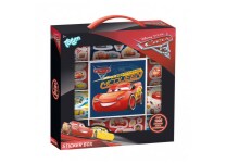 Αυτοκόλλητα Cars σε Sticker Box (12 Rolls, 12 Φύλλα και Άλμπουμ)