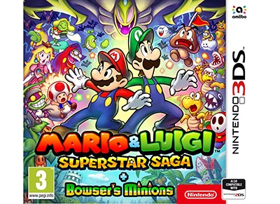 Mario & Luigi Superstar Saga + Bowser’s Minions – 3DS/2DS Game