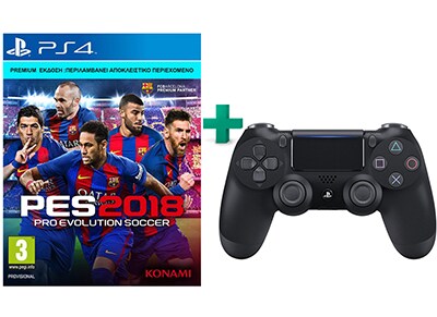 Pro Evolution Soccer 2018 D1 Premium Edition & Sony DualShock 4