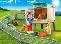 PLAYMOBIL 9104 Βαλιτσάκι Φροντίζοντας Τα Κουνελάκια