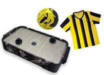 Σετ Παικταράς Κίτρινη Φανέλα Μπάλα και Air Hockey