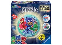 3D Παζλ PJ Masks Μπαλαλάμπα Τρέλα (72 Κομμάτια)