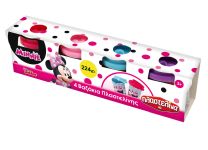 Σετ Βαζάκια Πλαστελίνης Minnie 2oz (4 Τεμάχια)