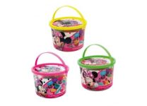 Κουβαδάκι Minnie με 4 Βαζάκια Πλαστελίνης 2oz και Εργαλεία (1 Τεμάχιο)