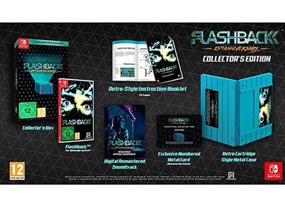 Flashback 25th Anniversary Collector’s Edition – Nintendo Switch Game