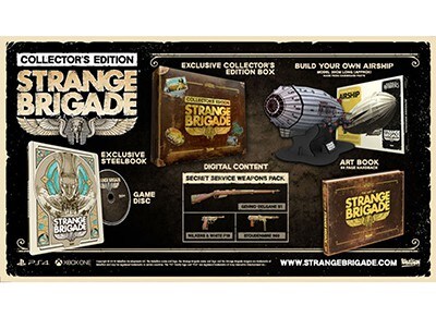 ÎÏÎ¿ÏÎ­Î»ÎµÏÎ¼Î± ÎµÎ¹ÎºÏÎ½Î±Ï Î³Î¹Î± Strange Brigade Collector's Edition PS4 NEW