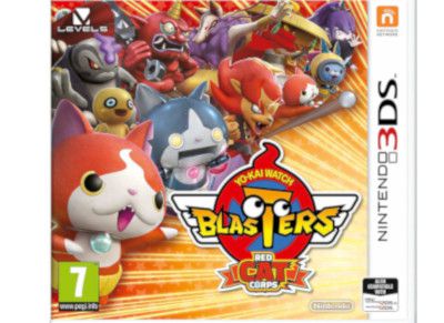Yo-Kai Watch Blasters Red Cat- Nintendo 3DS Game