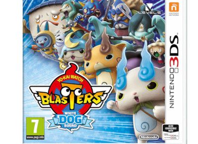 Yo-Kai Watch Blasters White Dog- Nintendo 3DS Game