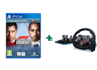 F1 2019 Anniversary Edition & Logitech G29 Driving Force