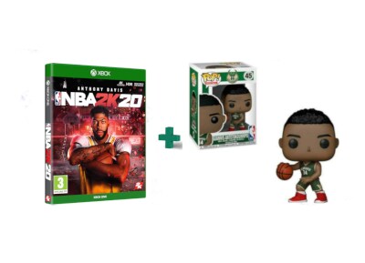 NBA 2K20 – Xbox One Game & Φιγούρα Funko Pop! Sports – Giannis Antetokounmpo