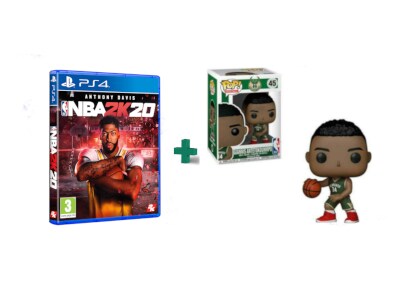 NBA 2K20 – PS4 Game & Φιγούρα Funko Pop! Sports – Giannis Antetokounmpo