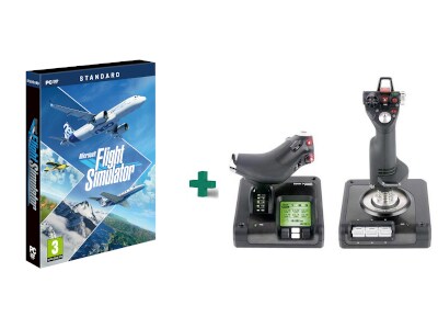 Microsoft’s Flight Simulator 2020 – PC Game + Saitek X52 PRO Flight