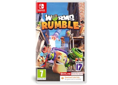 Nintendo Switch Game – Worms Rumble (Code in the Box)