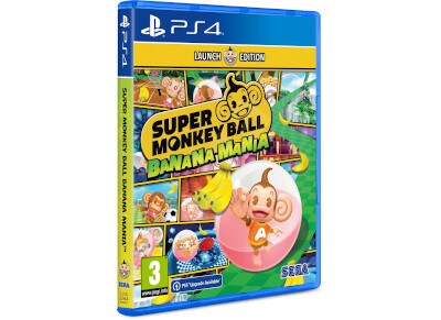 PS4 Game – Super Monkey Ball Banana Mania: Launch Edition