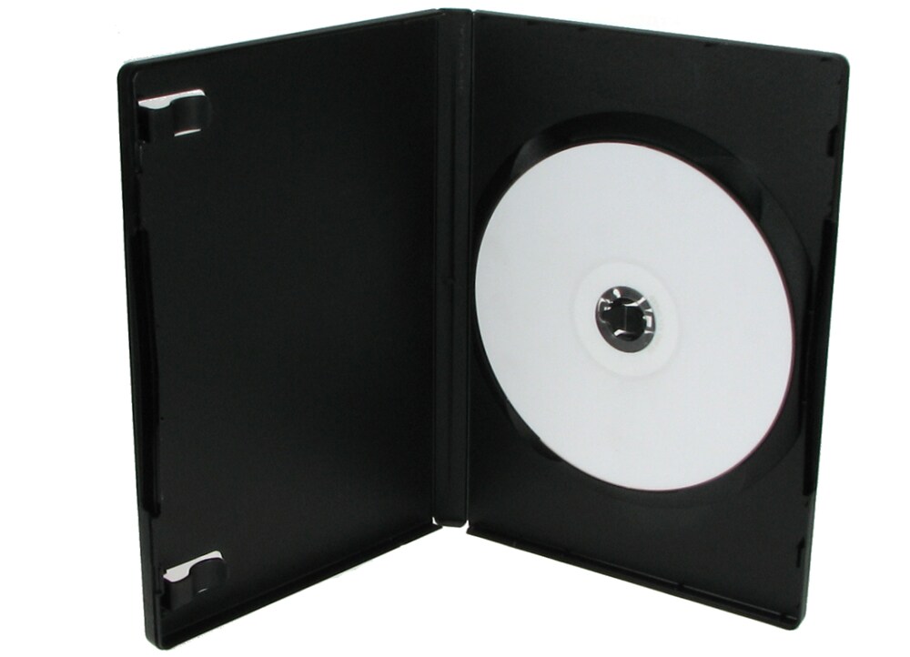 Πλαστικές Θήκες DVD Box 5 τεμάχια - Μαύρο | Multirama.gr