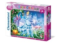Παζλ Σταχτοπούτα Super Color Disney (24 Maxi Κομμάτια)