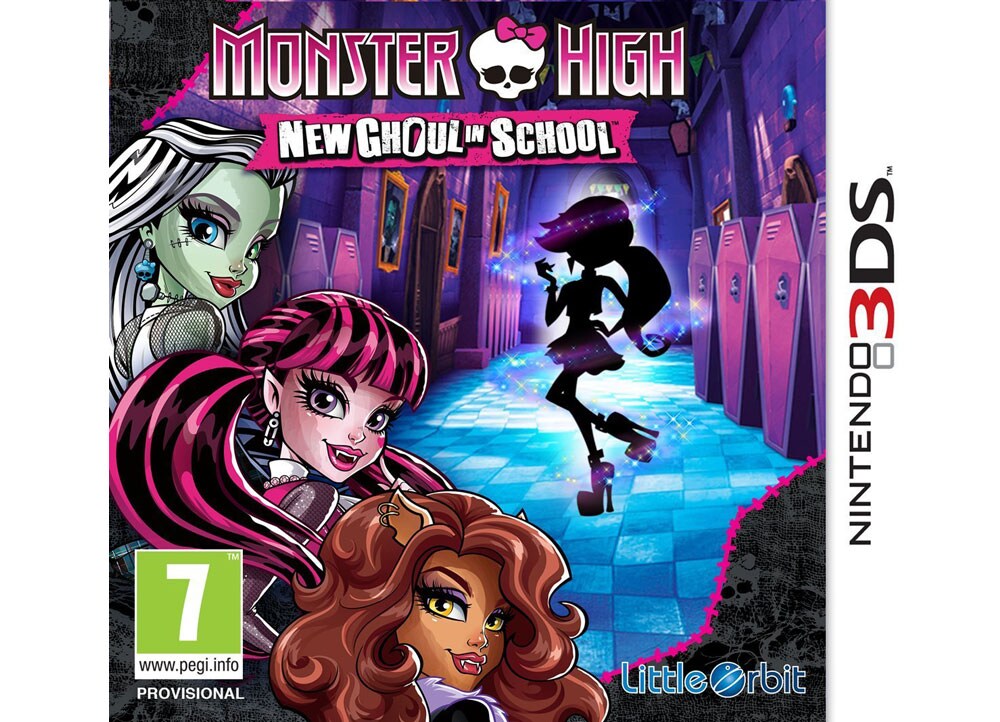 Monster High New Ghoul in School 3DS/2DS Game Public
