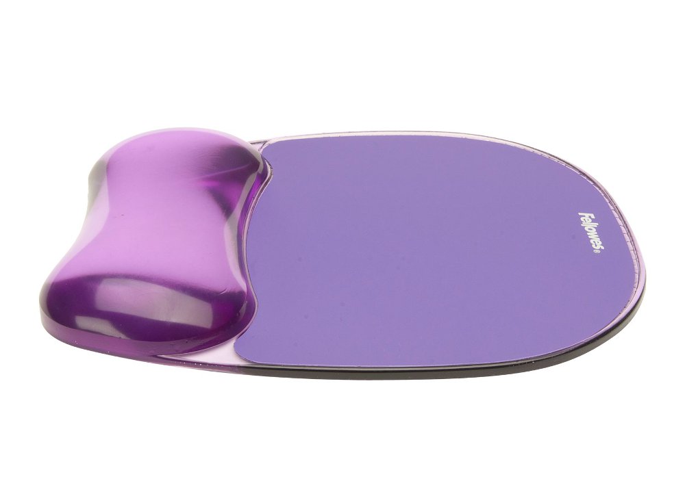 Mousepad Fellowes Gel Crystals Mousepad/Wrist Rest Μωβ Multirama.gr