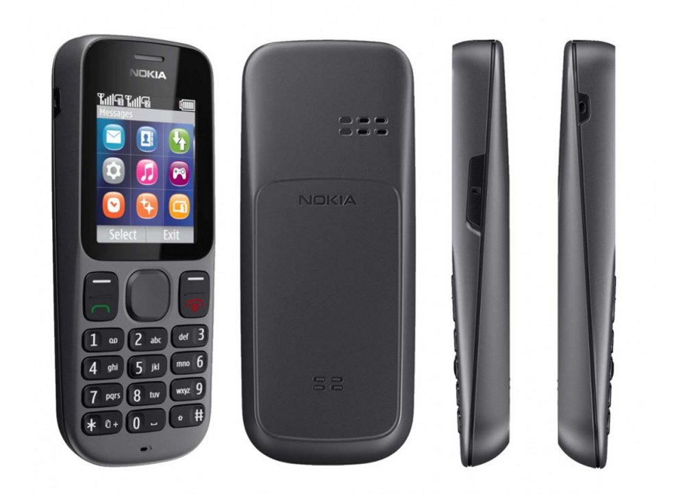 Nokia 101 Dual Sim Μαύρο Multirama.gr