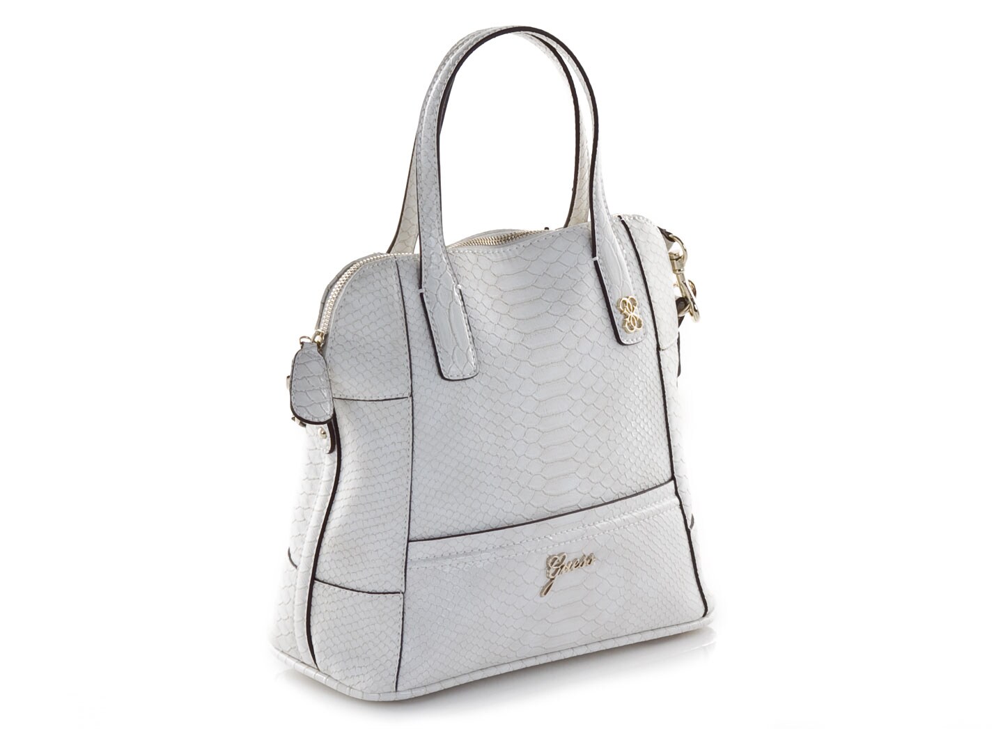 white guess bag