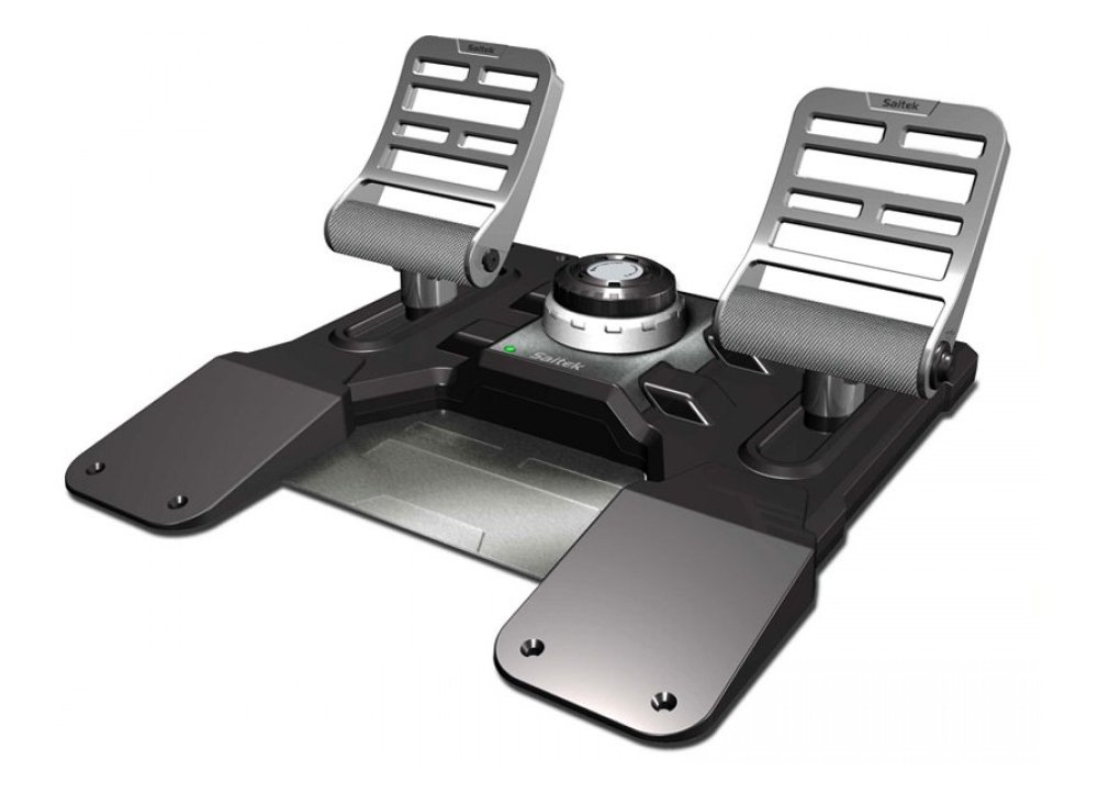 Saitek Pro Flight Combat Rudder Pedals PC Multirama.gr