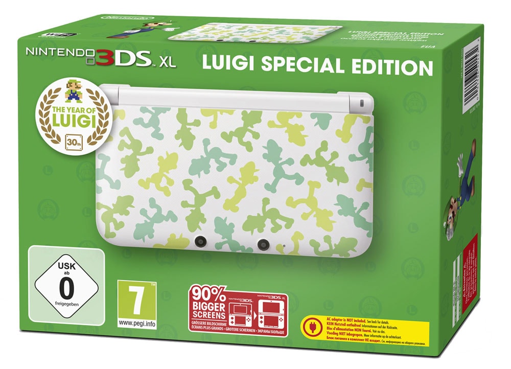 Nintendo 3DS XL Luigi Special Edition Getitnow.gr
