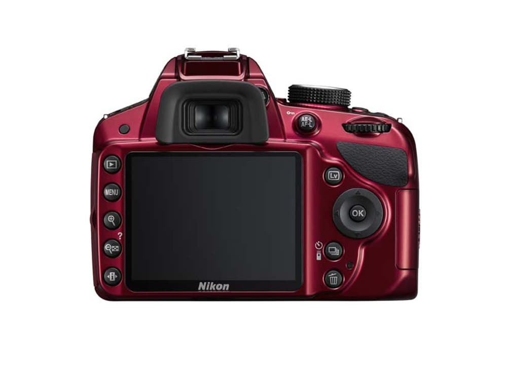 Nikon D3200 Kit 18-55mm VR Κόκκινο | Multirama.gr