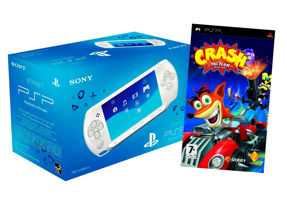 Sony PSP Κονσόλα E1004 & Crash Tag Team Racing Game Λε... Multirama.gr