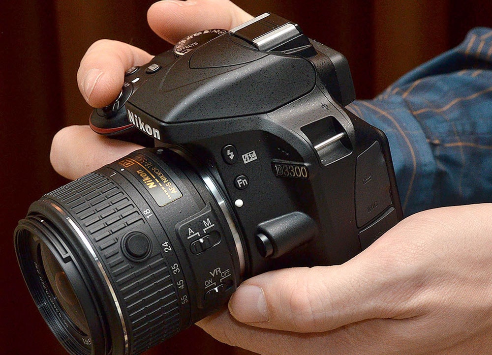 Nikon D3300 Kit 1855mm VR II Μαύρο Multirama.gr