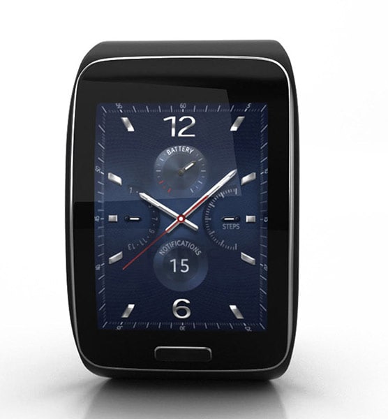 samsung gear s black screen