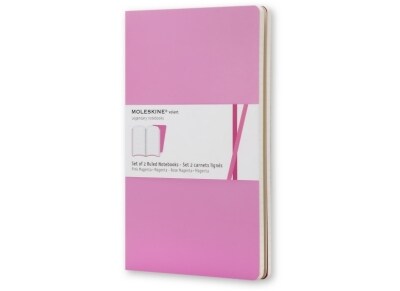 Σημειωματάριο Moleskine Volant Rulled Pink - Small (2 Τεμάχια)