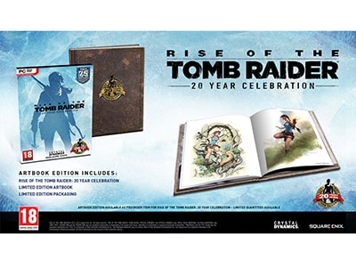 PC Game – Rise of the Tomb Raider 20th Anniversary Celebration Digibook Edition