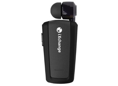 Bluetooth iXchange Mini Retractable Headset UA25XB - Μαύρο