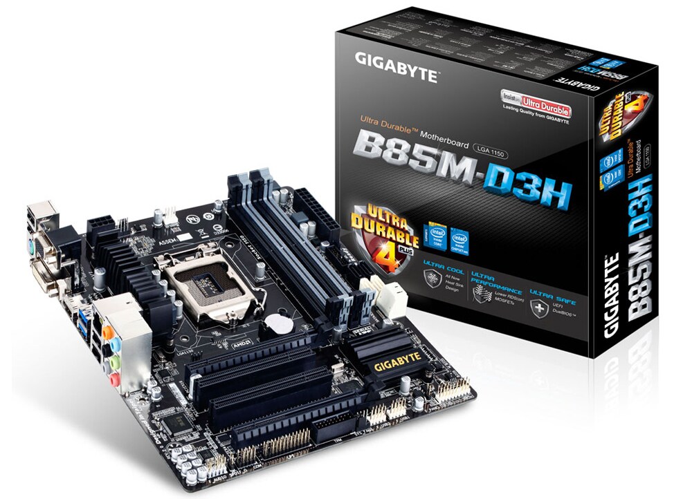 Gigabyte ga b85m hd3 не запускается