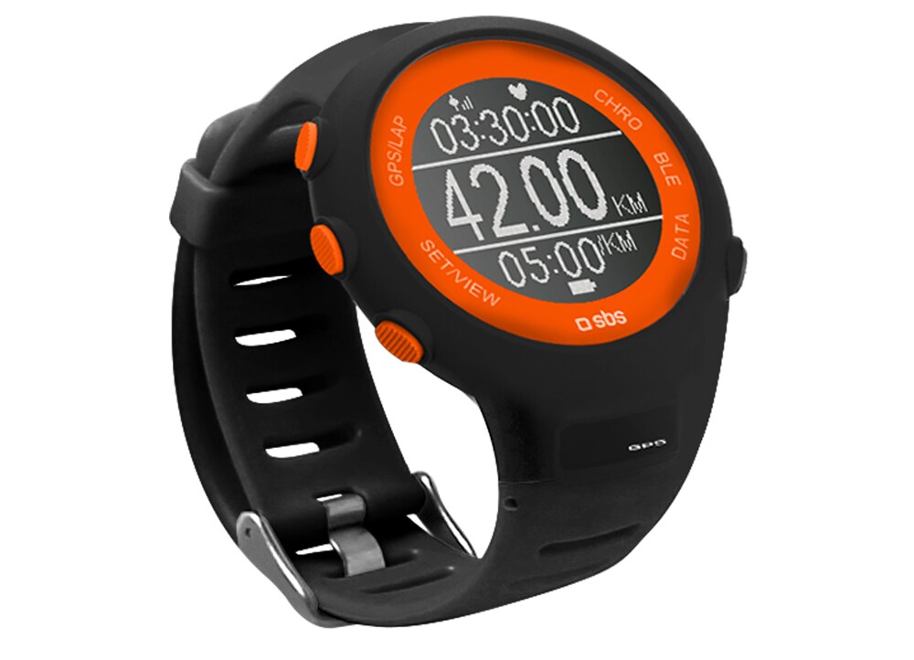 Activity Tracker SBS Beat GPS Μαύρο Public