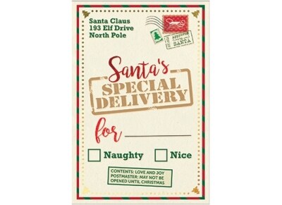 Ευχετήρια Κάρτα Χριστουγέννων Legami Special Delivery