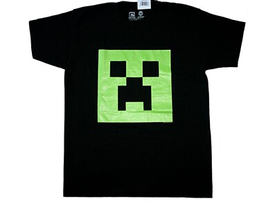 εικόνα για  T-Shirt Jinx Minecraft Creeper Glow - Παιδικό 13-14