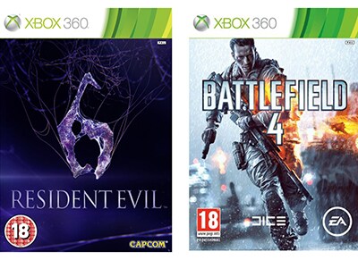 Resident Evil 6 & Battlefield 4 – Xbox 360 Game