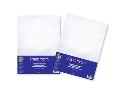 Εξώφυλλο Βιβλιοδεσίας Πλαστικό 140 micron -Metron - Διαφανές